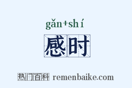 感时是什么意思的图片